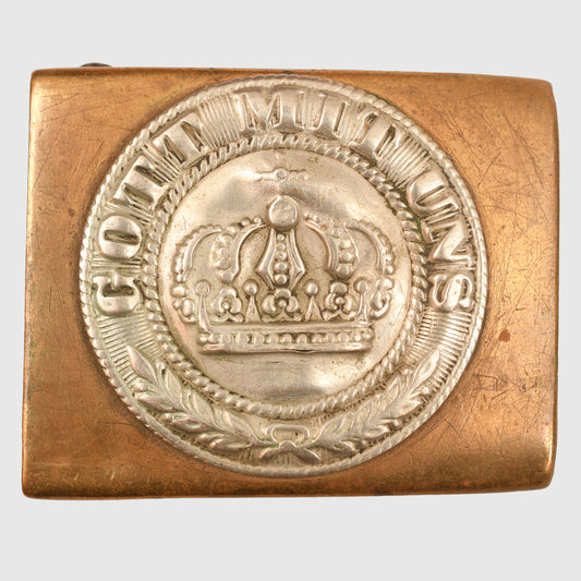 GERMAN WWI PRUSSIAN 1870 ENLISTED MANS BELT BUCKLE