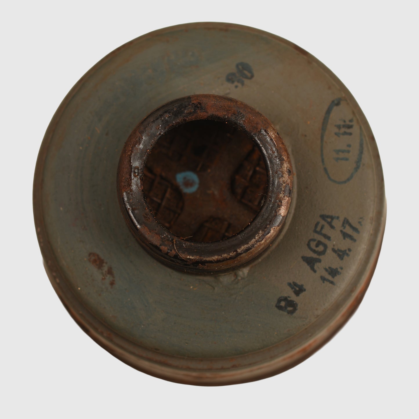 GERMAN WWI M.15 GUMMI GAS MASK