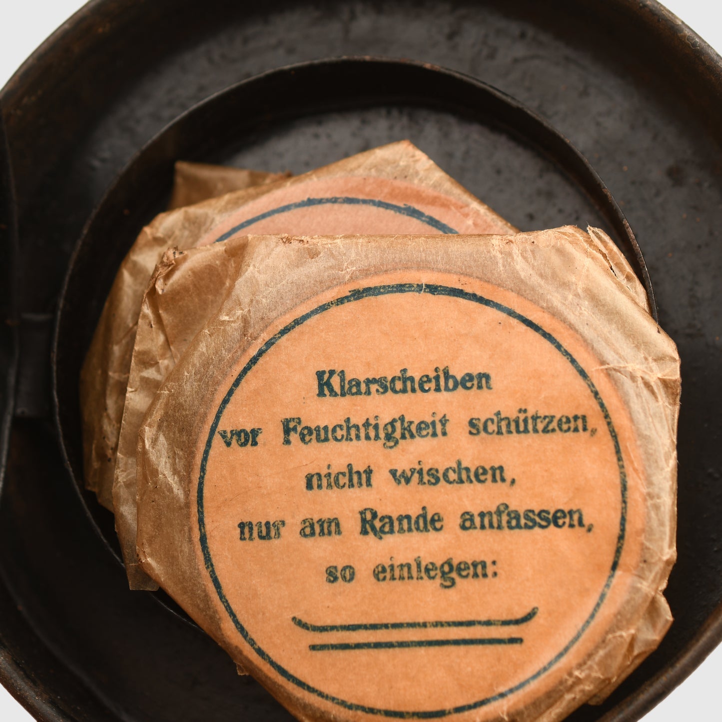 GERMAN WWI M.15 GUMMI GAS MASK