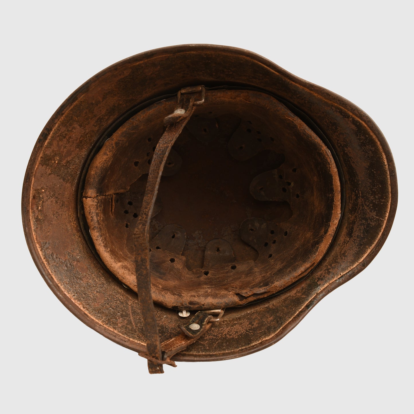 GERMAN WWII CAMOUFLAGE LUFTWAFFE HELMET