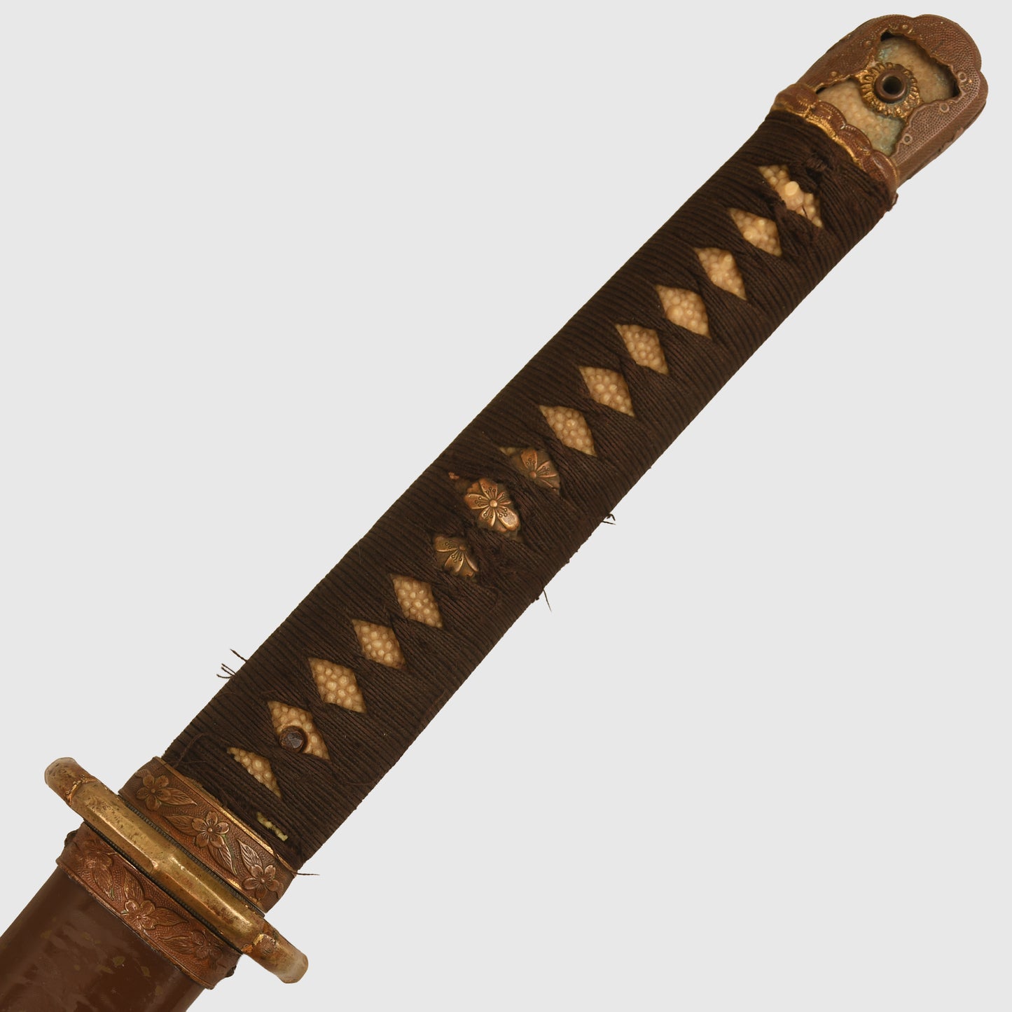 JAPANESE WWII ARMY OFFICERS DISPLAY PIECE