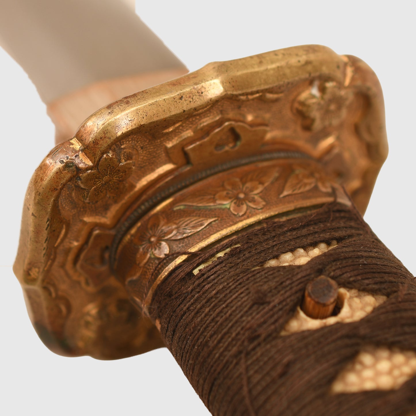 JAPANESE WWII ARMY OFFICERS DISPLAY PIECE