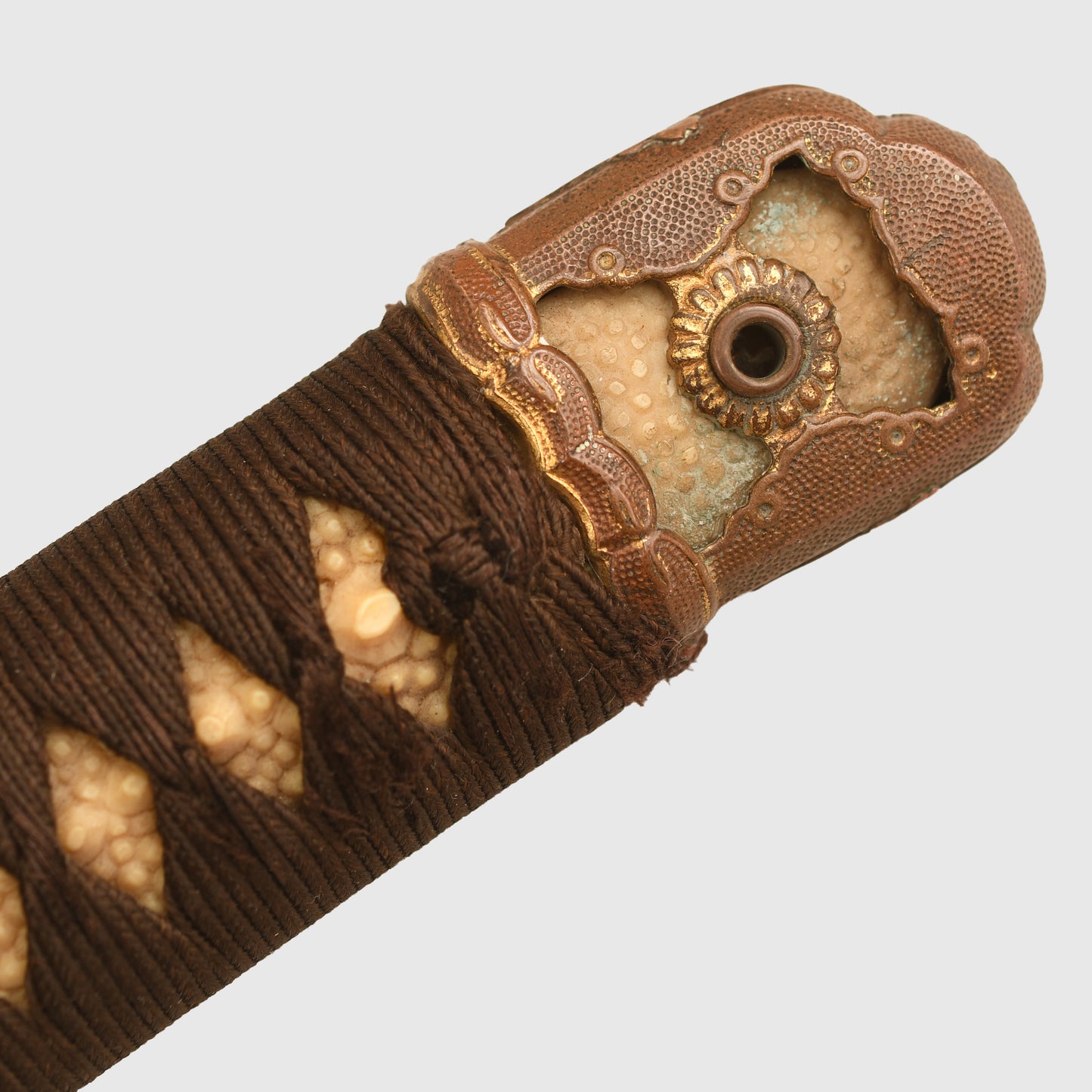 JAPANESE WWII ARMY OFFICERS DISPLAY PIECE