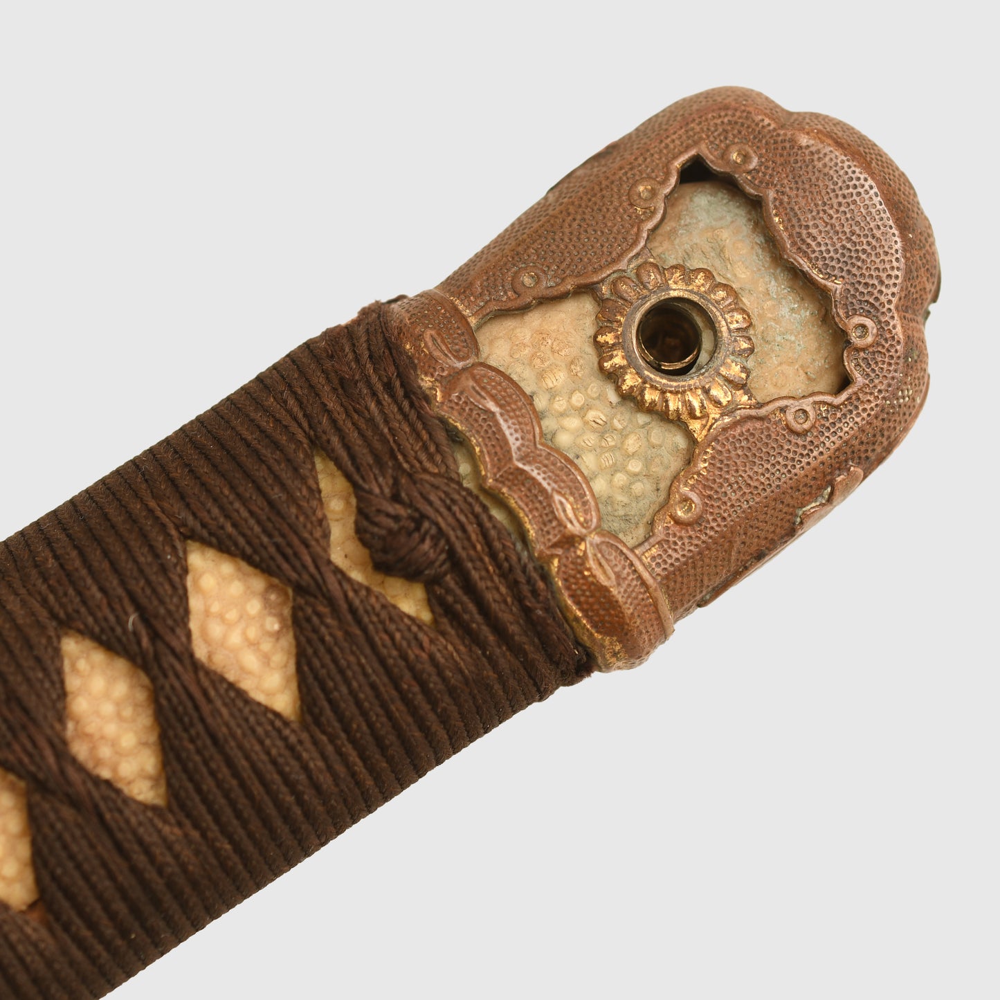 JAPANESE WWII ARMY OFFICERS DISPLAY PIECE