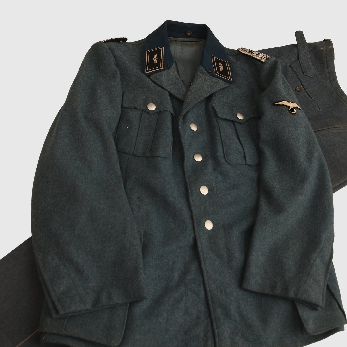 German WWII Bahnschutz Polizei Complete Uniform