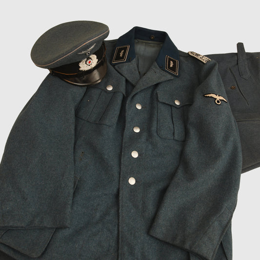 German WWII Bahnschutz Polizei Complete Uniform