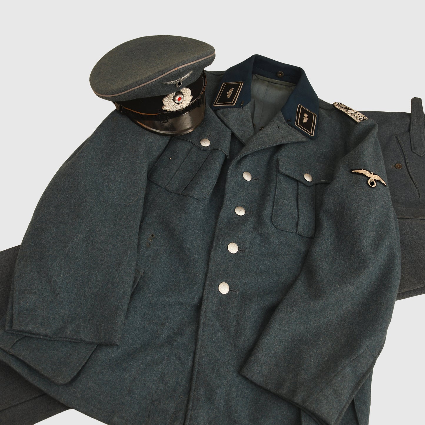 German WWII Bahnschutz Polizei Complete Uniform