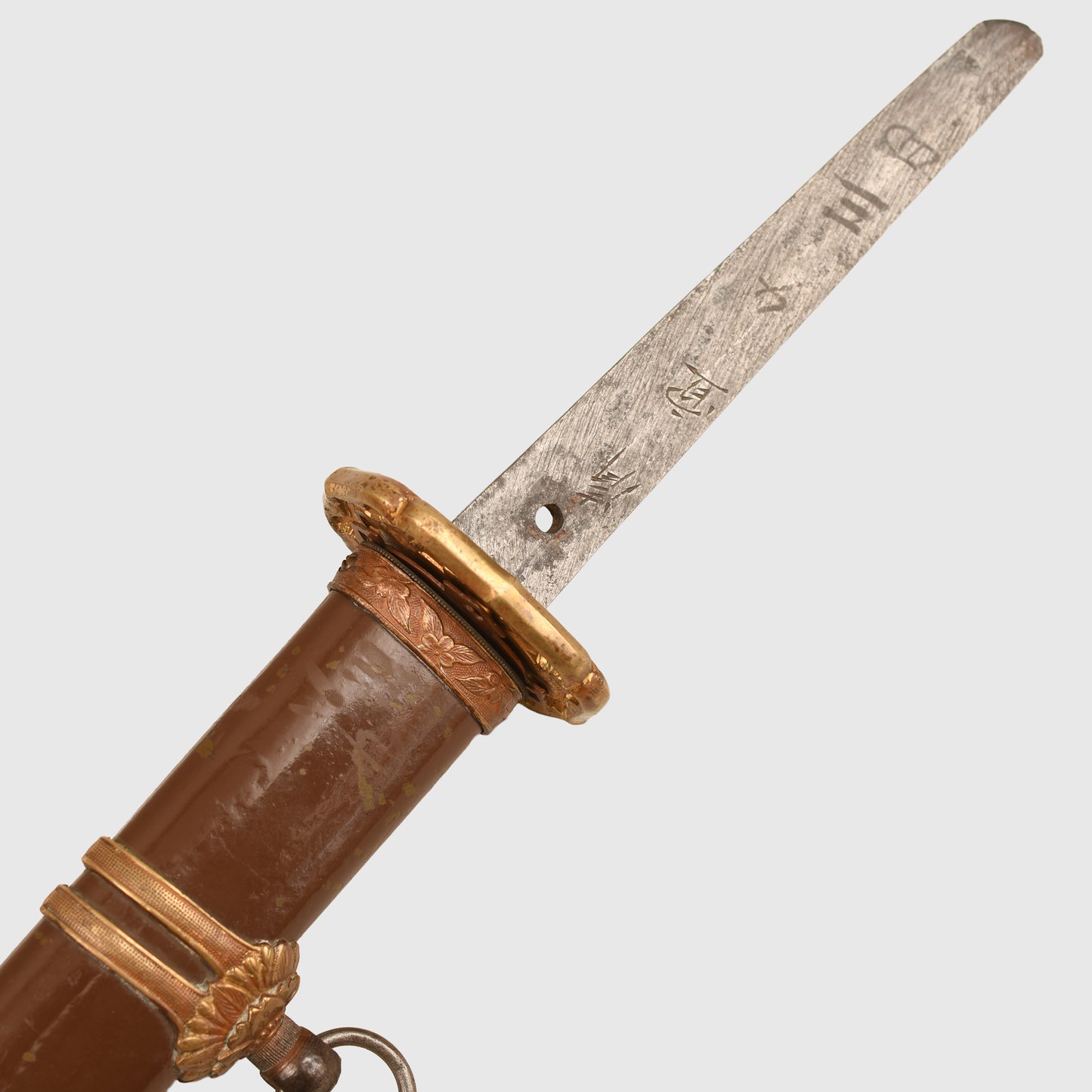 JAPANESE WWII ARMY OFFICERS DISPLAY PIECE