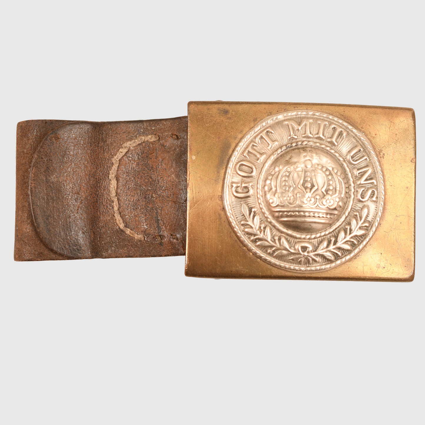 GERMAN WWI PRUSSIAN ENLISTED MANS BELT BUCKLE
