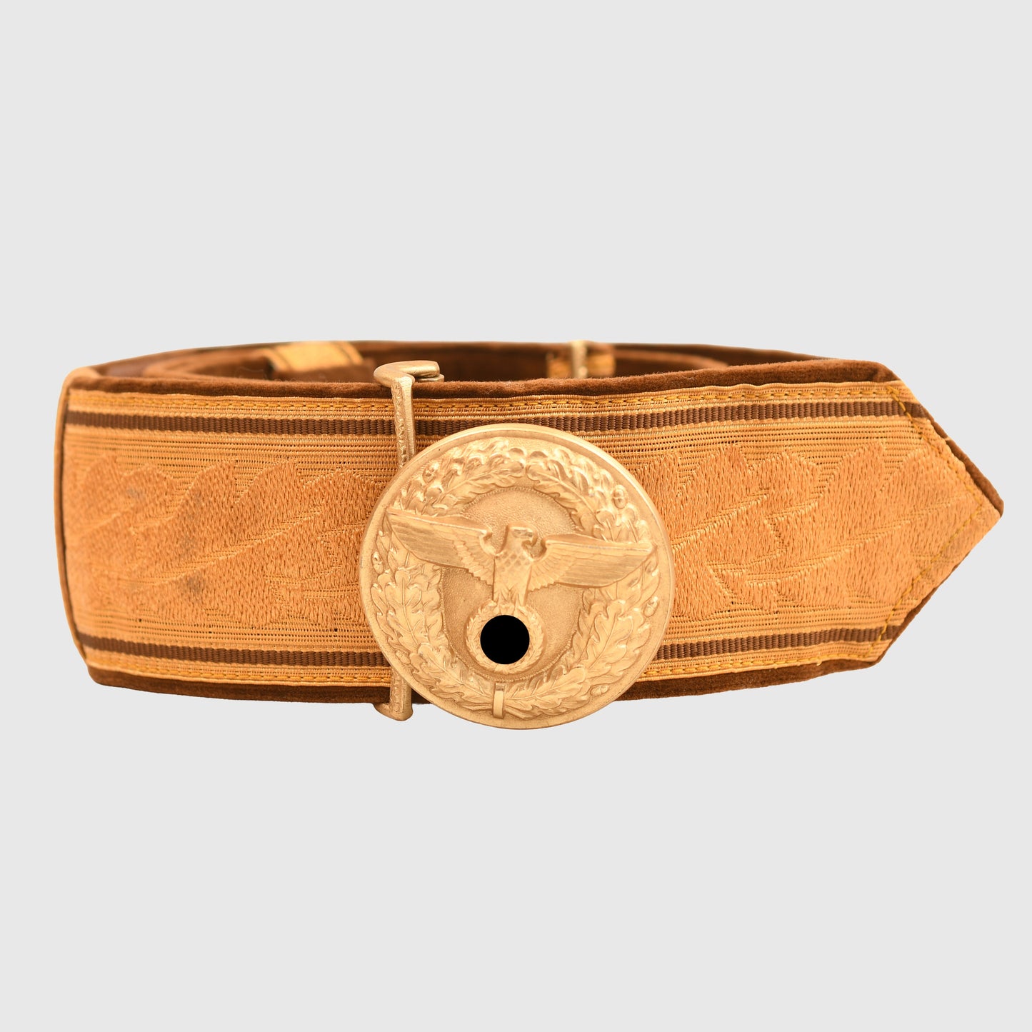 GERMAN WWII POLITICAL LEADERS PARADE BROCADE BELT
