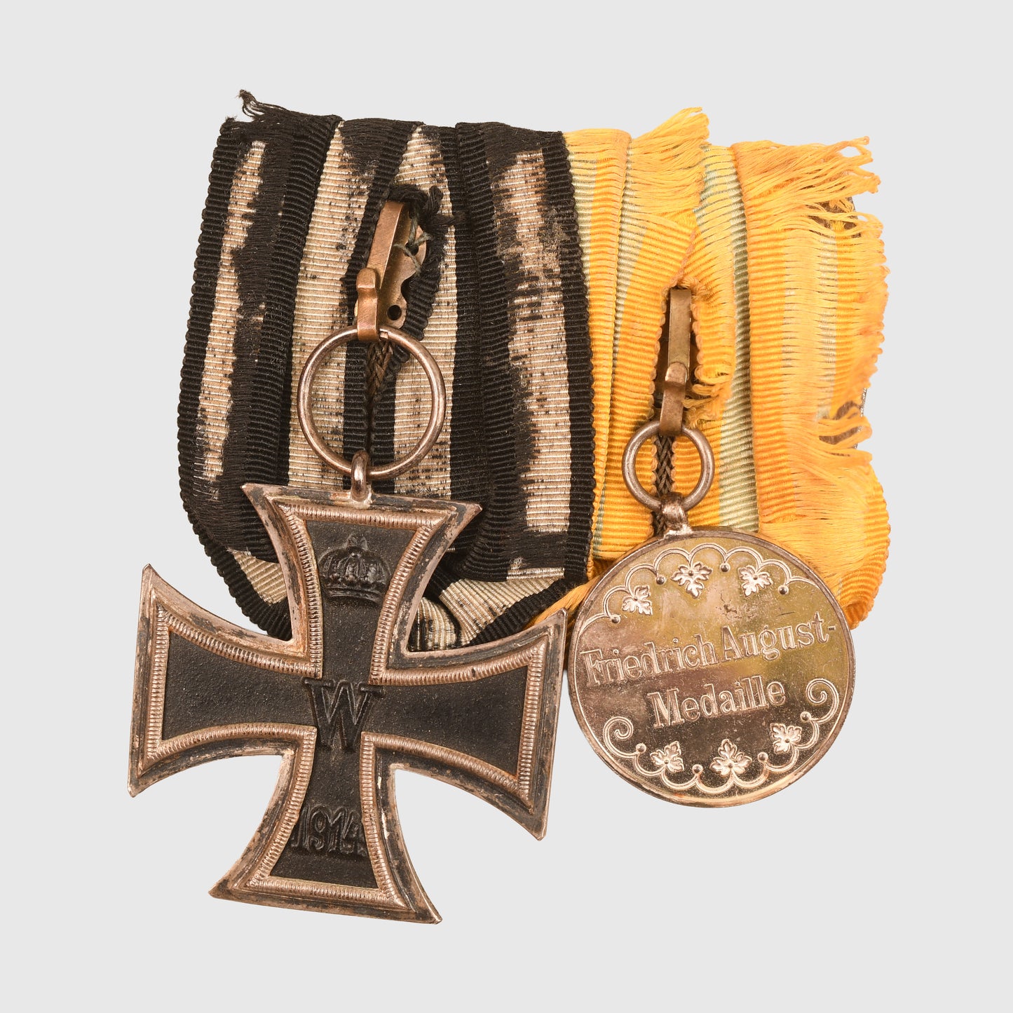 GERMAN WWI IRON CROSS PAIR