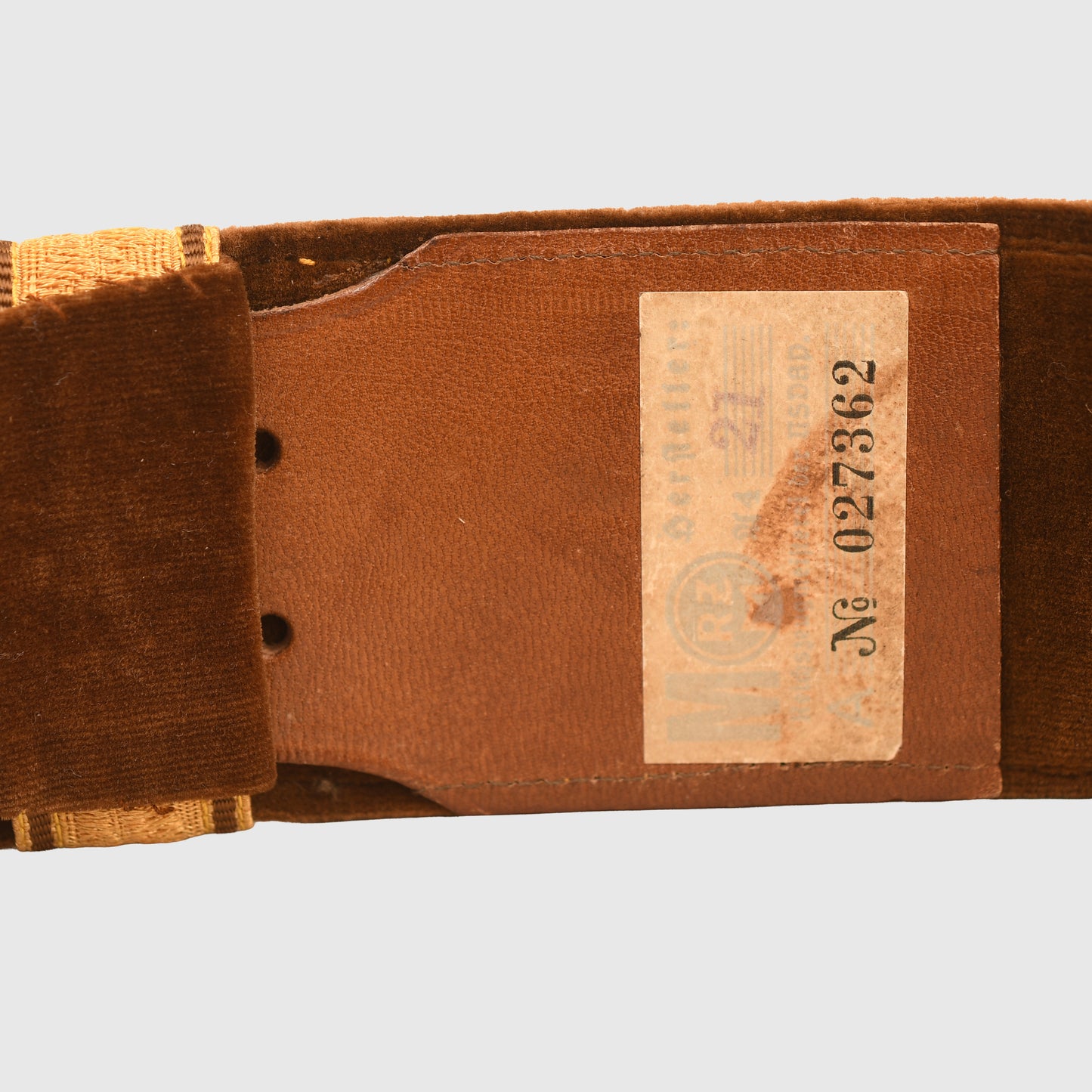 GERMAN WWII POLITICAL LEADERS PARADE BROCADE BELT