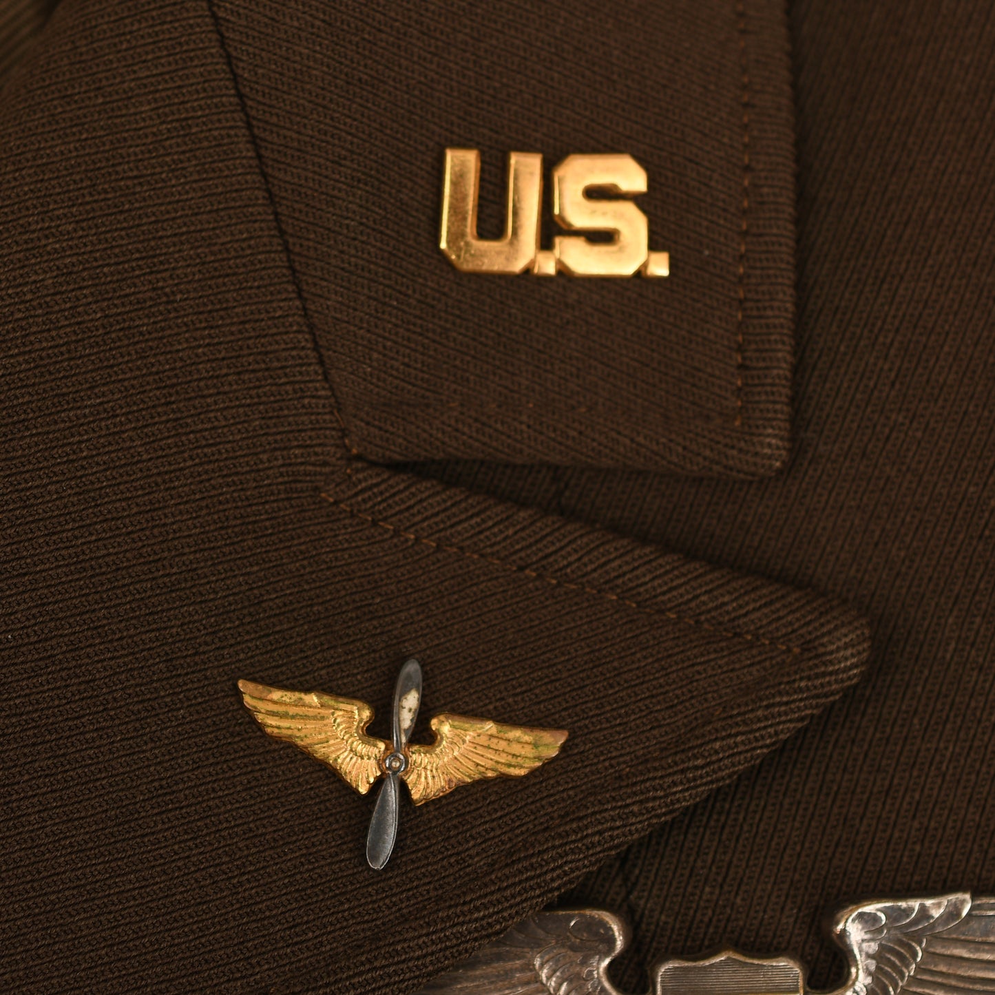 AMERICAN WWII UNITED STATES ARMY AIR FORCE MADE UPPER JACKET WITH ENGLISH MADE TROUSERS