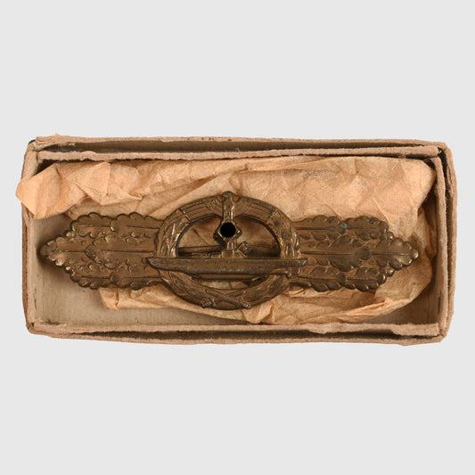 German WWII Submarine Combat Clasp in Original Box