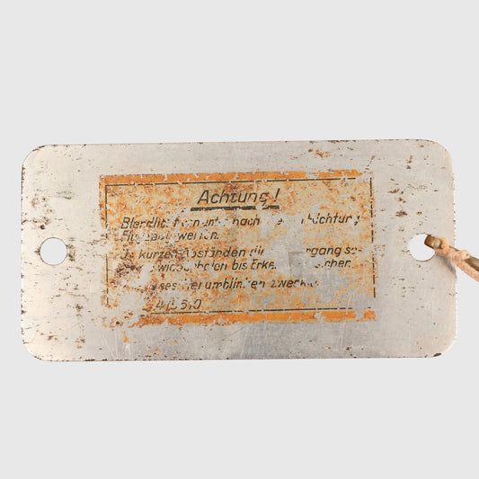 GERMAN WWII LUFTWAFFE SURVIVAL MIRROR