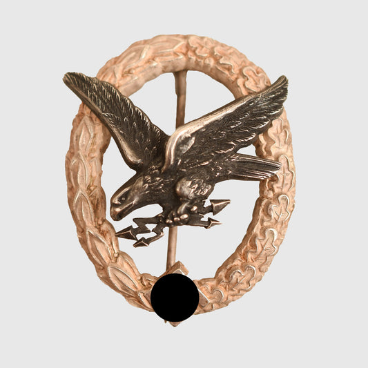 German WWII Luftwaffe Radio Operator/Air Gunner Badge