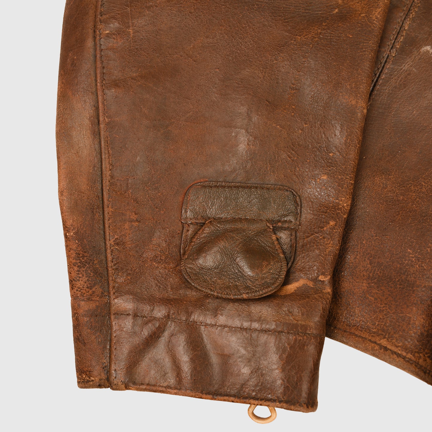 GERMAN WWII LUFTWAFFE AVIATORS LEATHER FLYING JACKET
