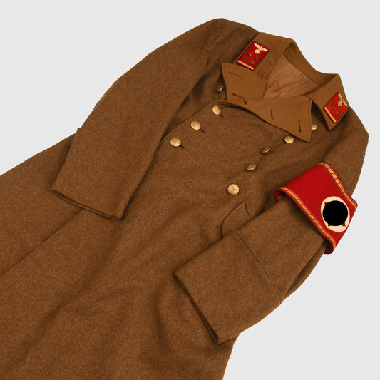 GERMAN WWII NSDAP OBER-GEMEINSCHAFTSLEITER (SENIOR COMMUNITY LEADER) GAU LEVEL OVERCOAT