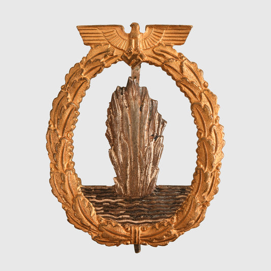 German WWII Kriegsmarine Minesweeper Badge