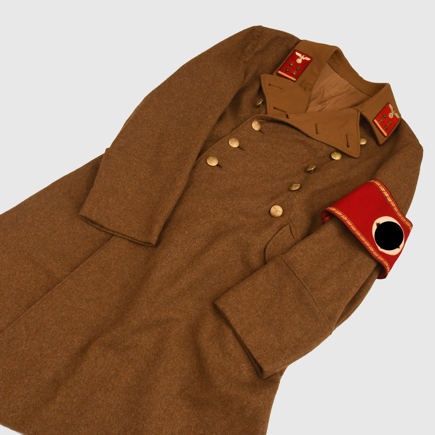 GERMAN WWII NSDAP OBER-GEMEINSCHAFTSLEITER (SENIOR COMMUNITY LEADER) GAU LEVEL OVERCOAT