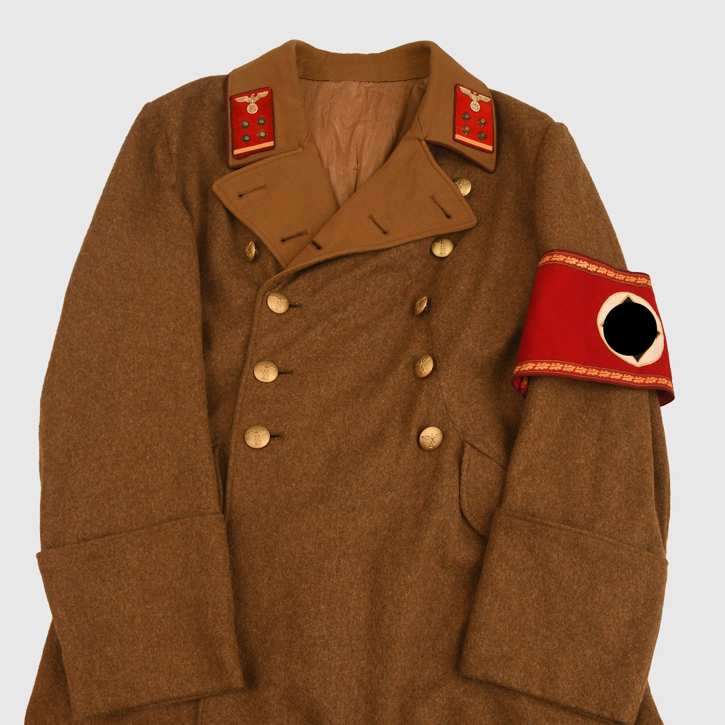 GERMAN WWII NSDAP OBER-GEMEINSCHAFTSLEITER (SENIOR COMMUNITY LEADER) GAU LEVEL OVERCOAT