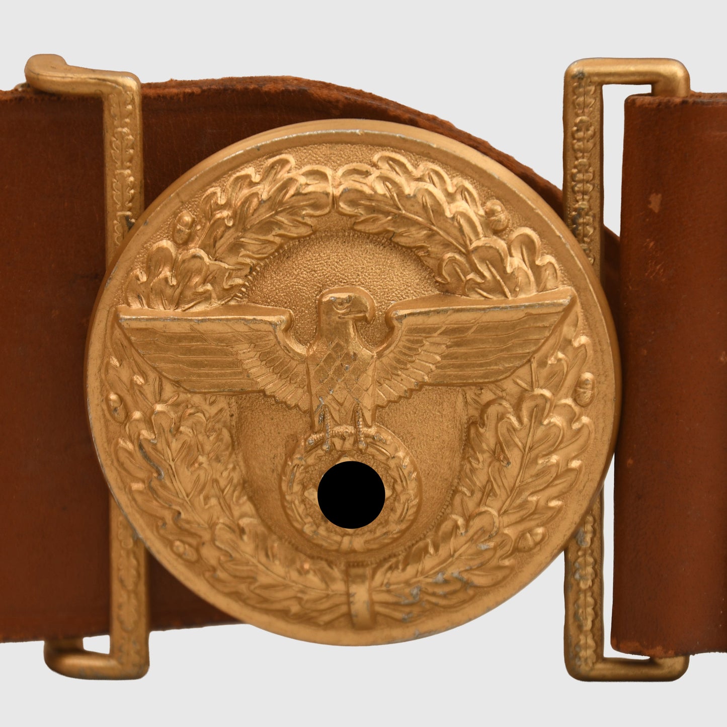 GERMAN WWII NSDAP POLITICAL LEADERS LEATHER SERVICE BELT