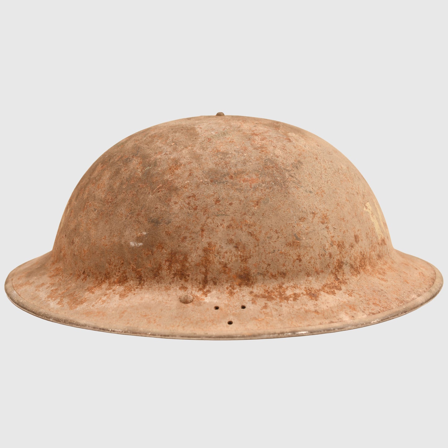 BRITISH WWII HOME FRONT HELMET. MOTOR TRANSPORT SERVICE