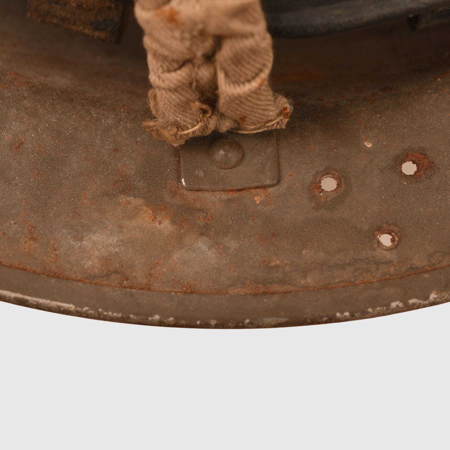 BRITISH WWII HOME FRONT HELMET. MOTOR TRANSPORT SERVICE