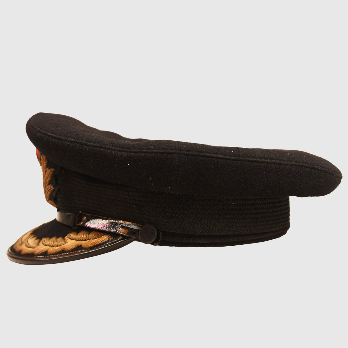 BRITISH WWII NAVAL OFFICERS CAP