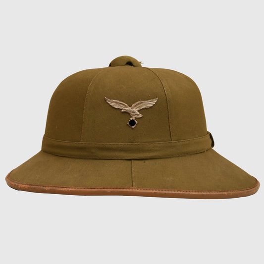 German WWII Luftwaffe Green Trophelm