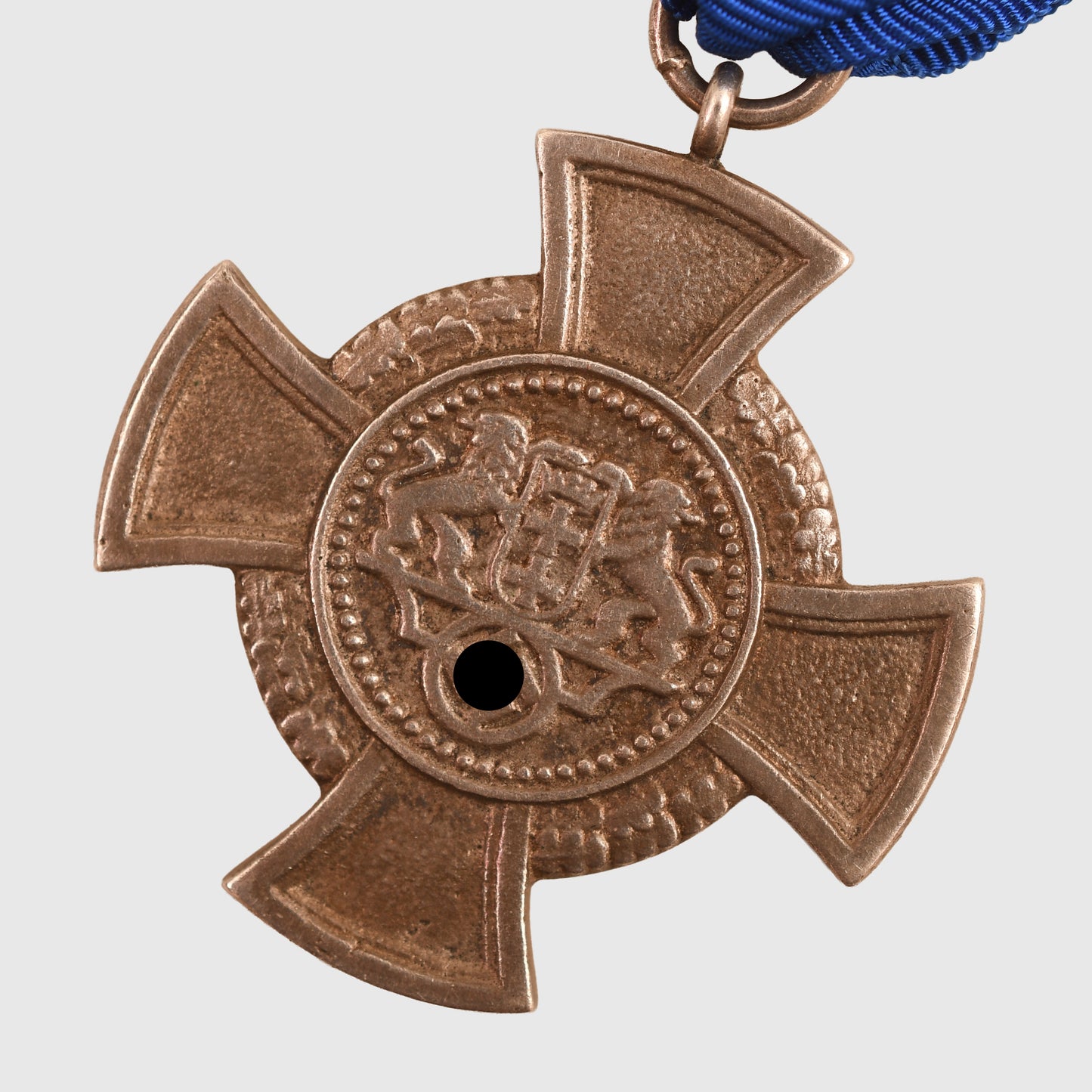 GERMAN WWII DANZIG 18 YEAR POLICE LONG SERVICE MEDAL
