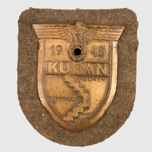 GERMAN WWII KUBAN BATTLE SHIELD