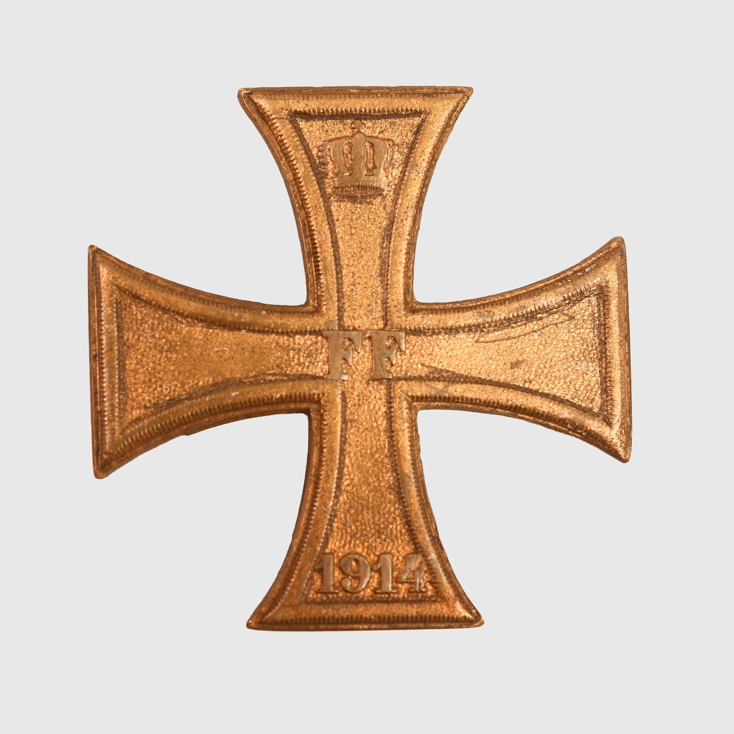 GERMAN WWI MECKLENBURG SCHWERIN WAR CROSS 1914 1ST CLASS FOR A COMBATANT