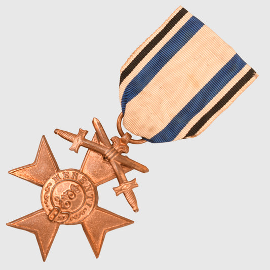 GERMAN WWI BAVARIAN MILITARY SERVICE CROSS 3RD CLASS WITH SWORDS