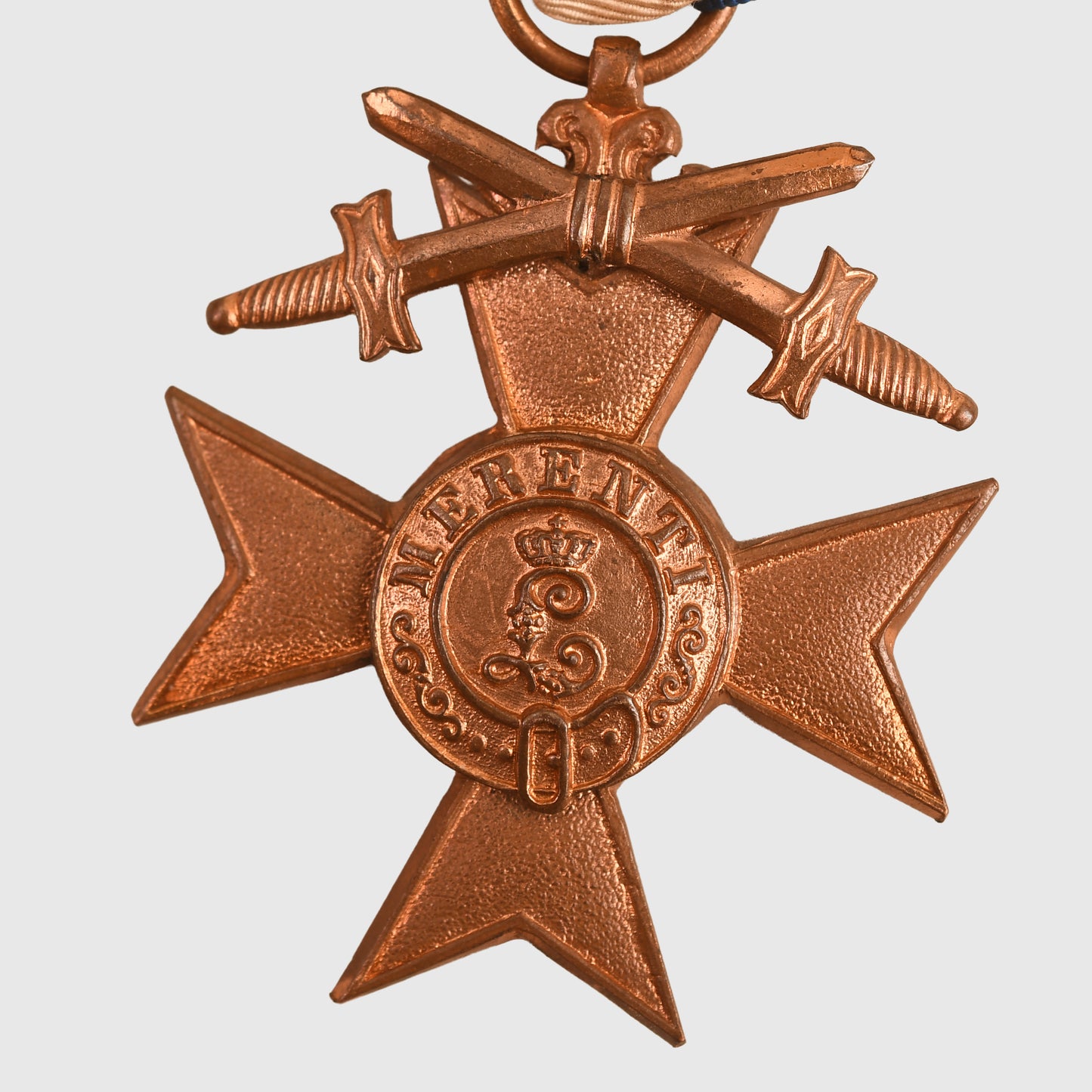 GERMAN WWI BAVARIAN MILITARY SERVICE CROSS 3RD CLASS WITH SWORDS