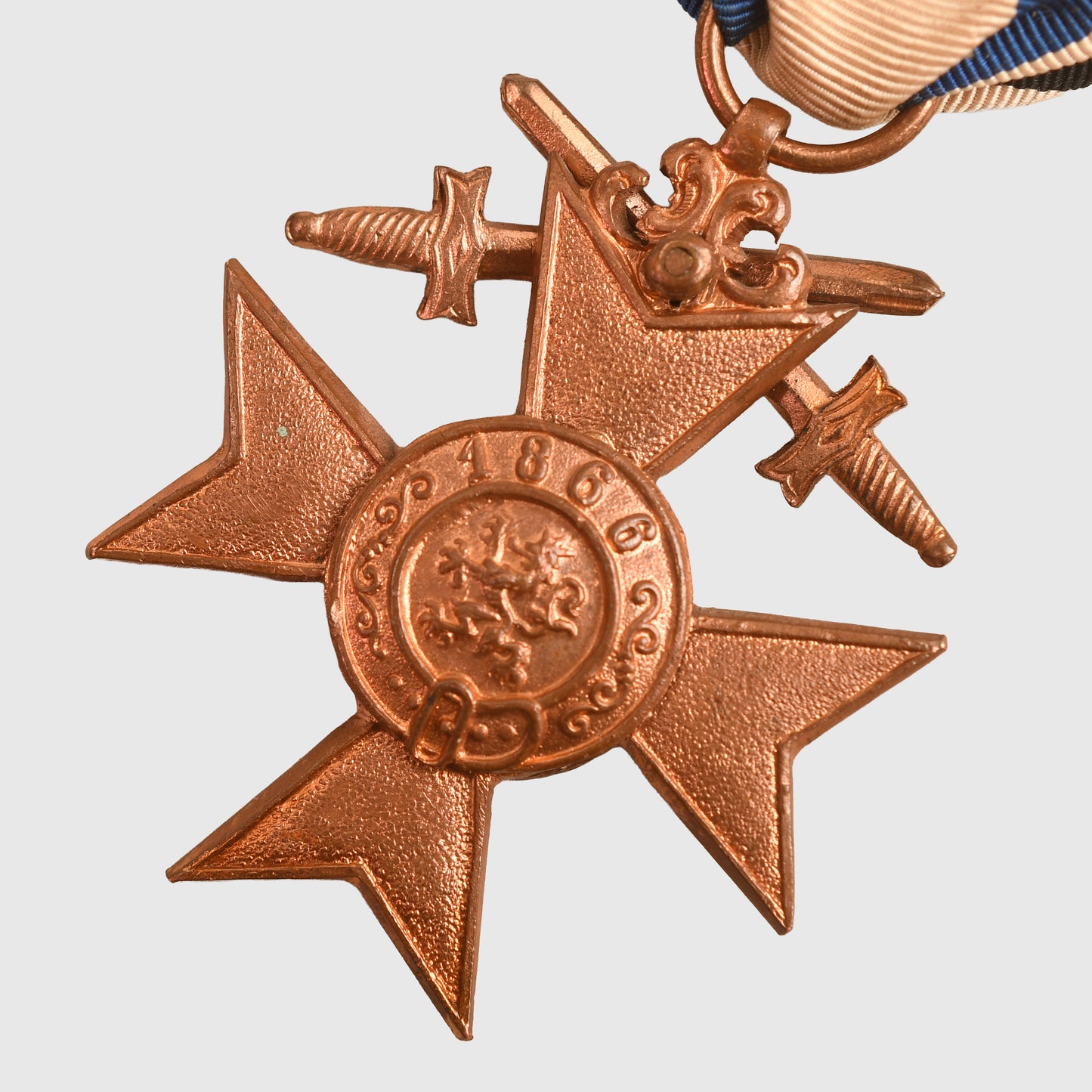 GERMAN WWI BAVARIAN MILITARY SERVICE CROSS 3RD CLASS WITH SWORDS