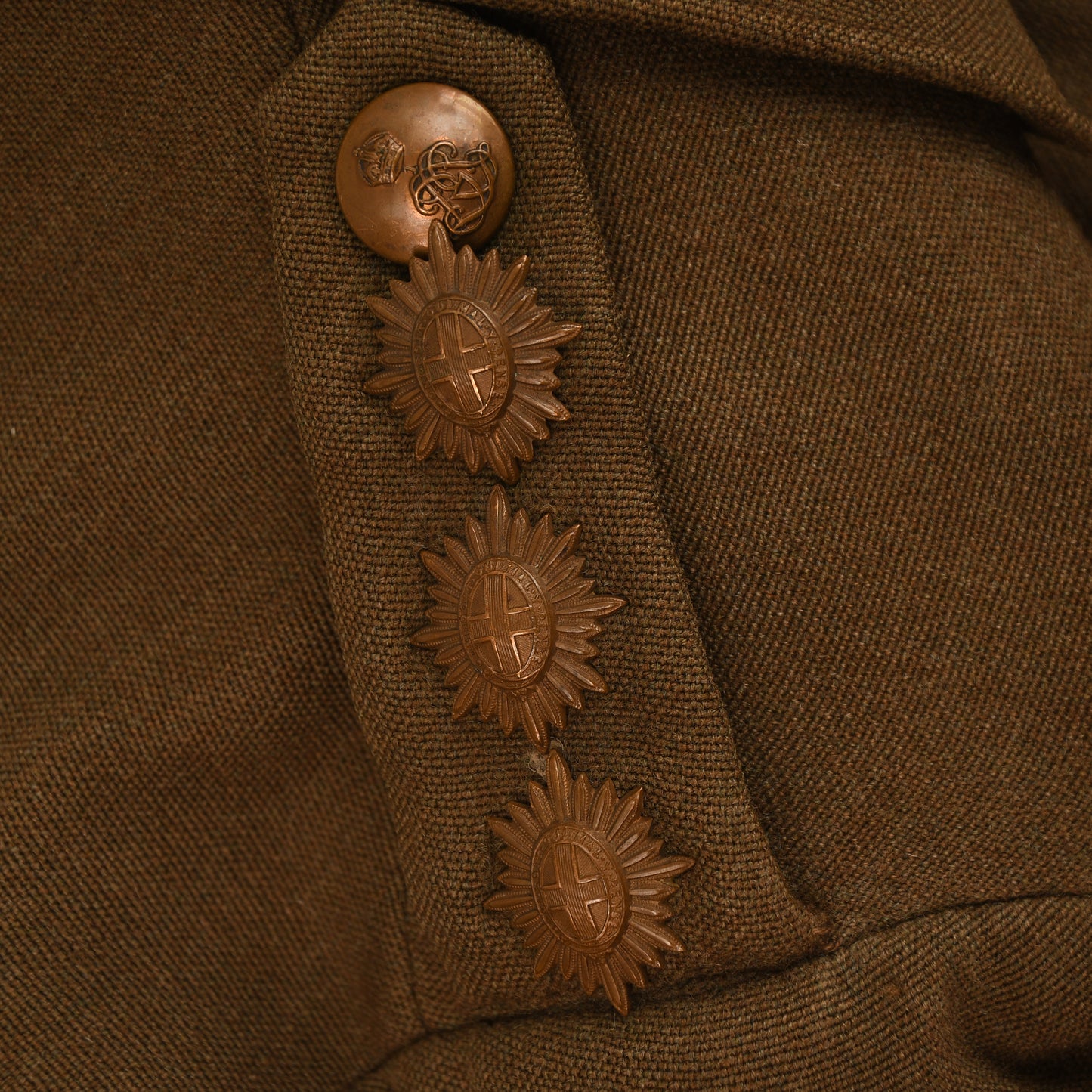BRITISH WWI 1ST LIFEGUARDS CAPTAINS M.16 TUNIC