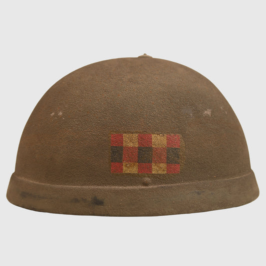 BRITISH WWII SCOTS GUARDS ROYAL ARMOURED CORPS EXPERIMENTAL HELMET