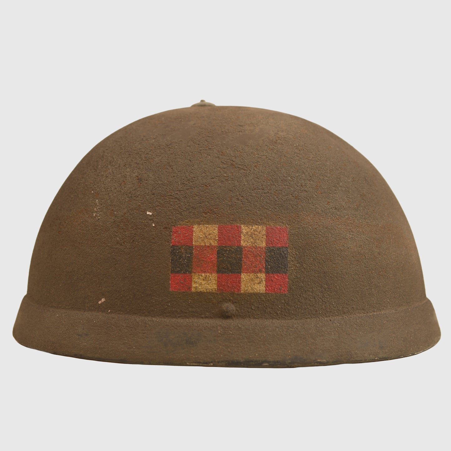 BRITISH WWII SCOTS GUARDS ROYAL ARMOURED CORPS EXPERIMENTAL HELMET