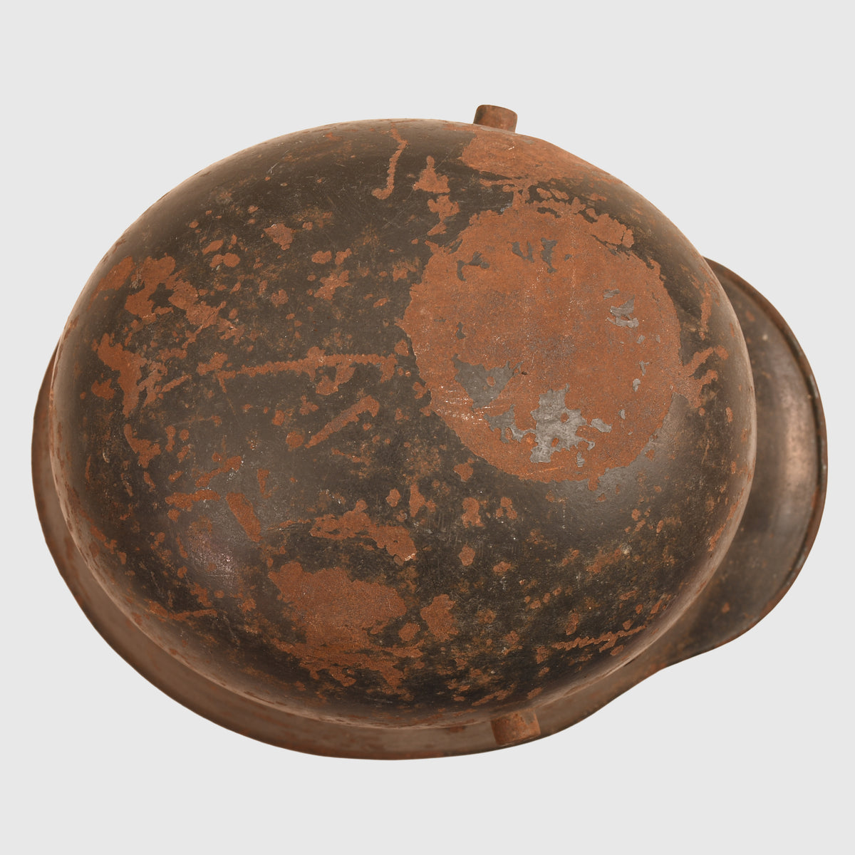GERMAN WWII M16 DOUBLE DECAL POLICE HELMET