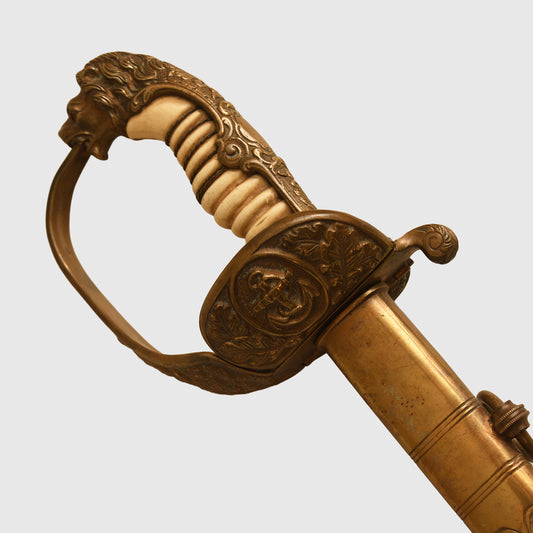 German WWII Kriegsmarine Officers Display Piece