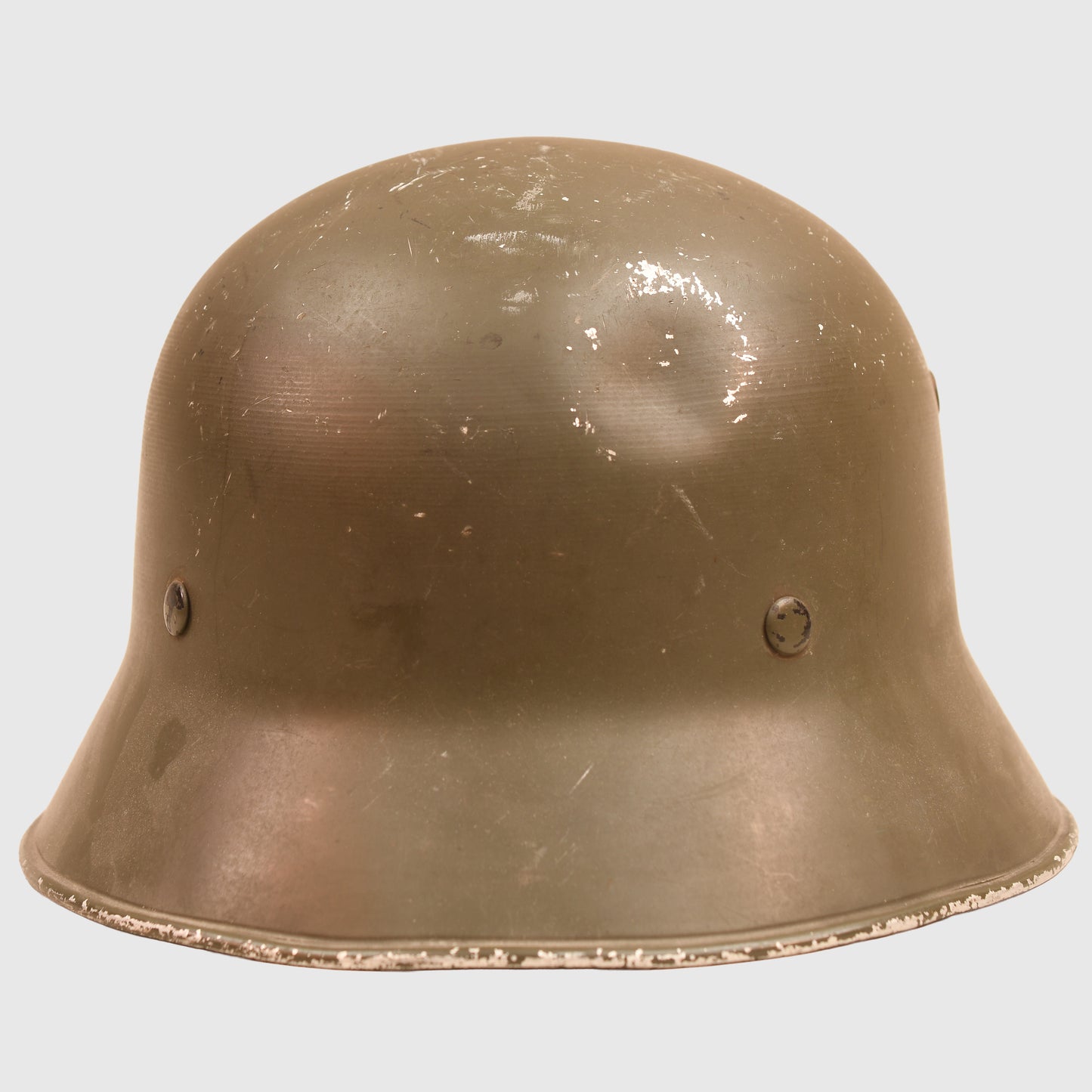 GERMAN WWII ARMY ALUMINIUM OFFICERS PARADE HELMET
