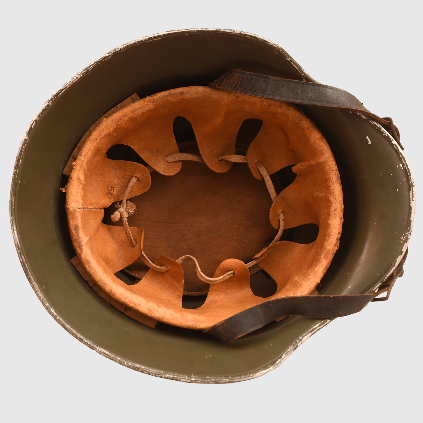 GERMAN WWII ARMY ALUMINIUM OFFICERS PARADE HELMET