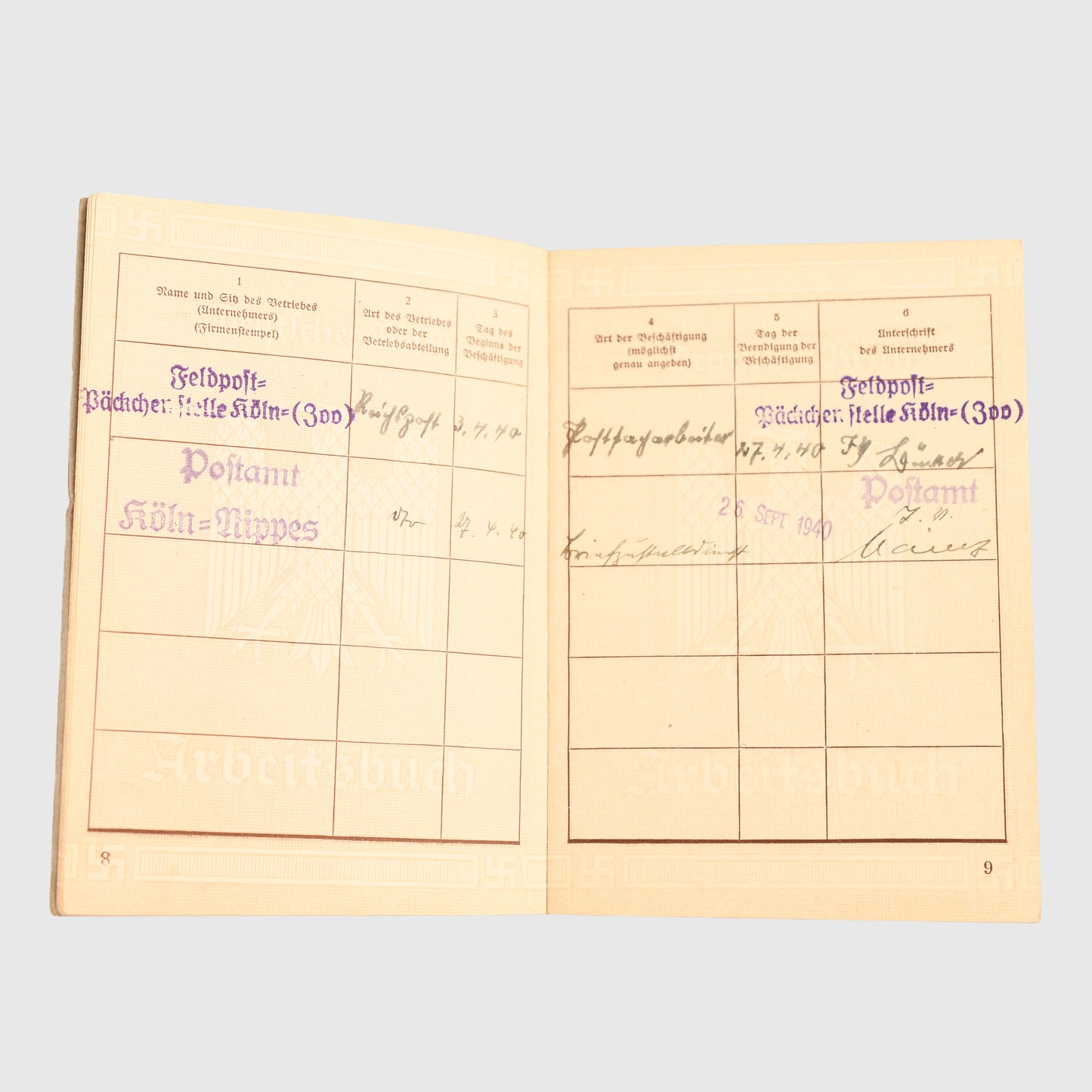 German WWII Assault Gun 25 Actions Document Grouping