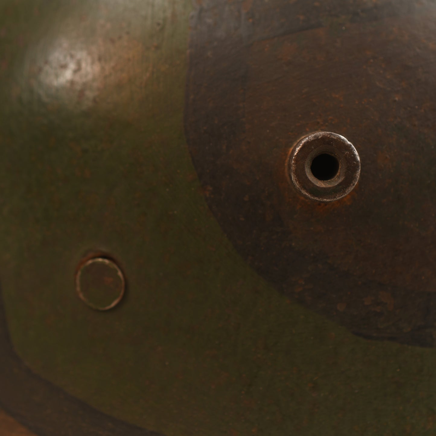 GERMAN WWI M.18 CAMOUFLAGE HELMET