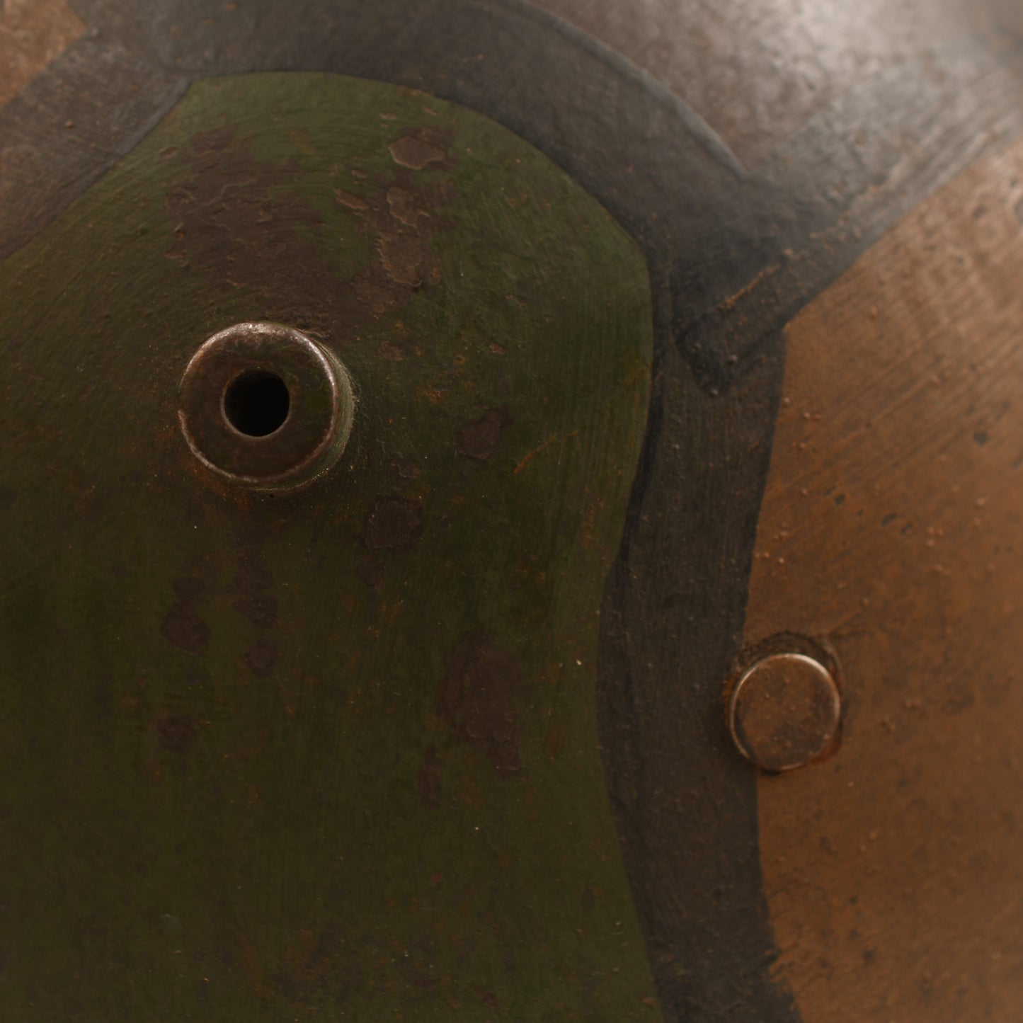 GERMAN WWI M.18 CAMOUFLAGE HELMET