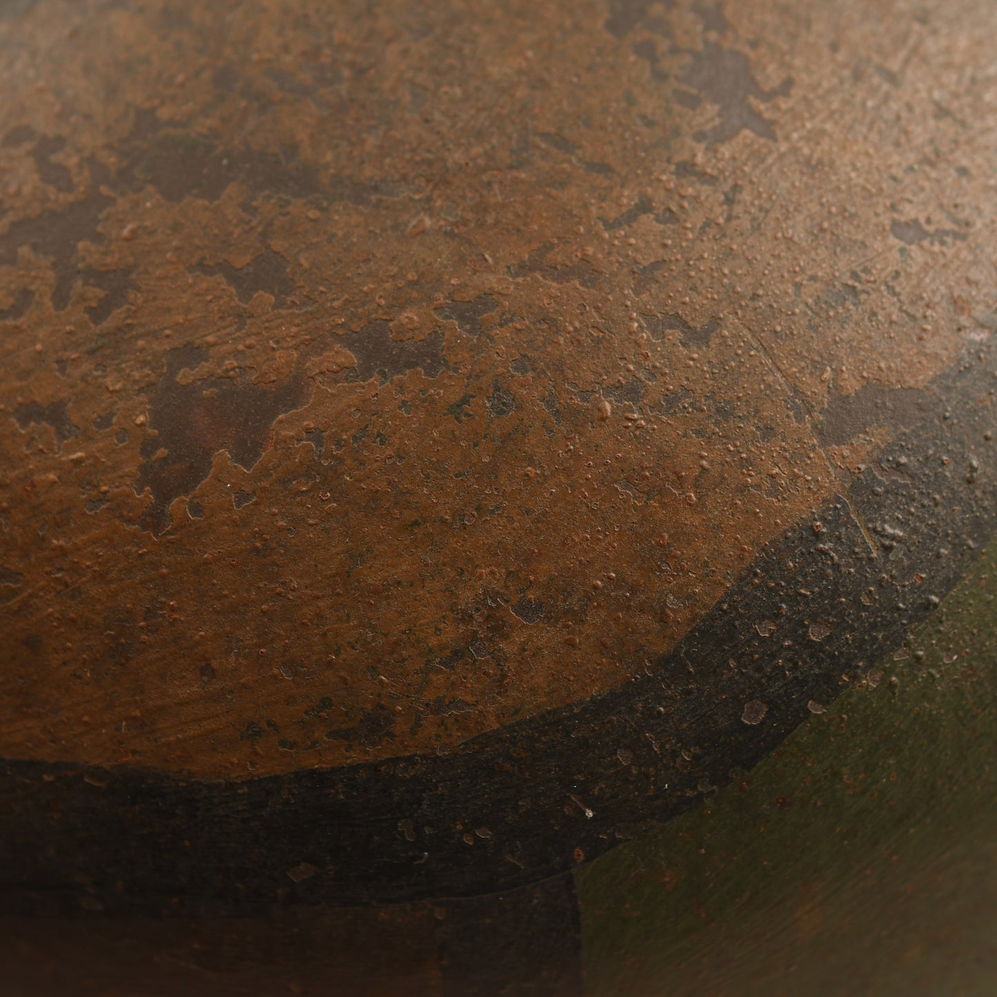 GERMAN WWI M.18 CAMOUFLAGE HELMET