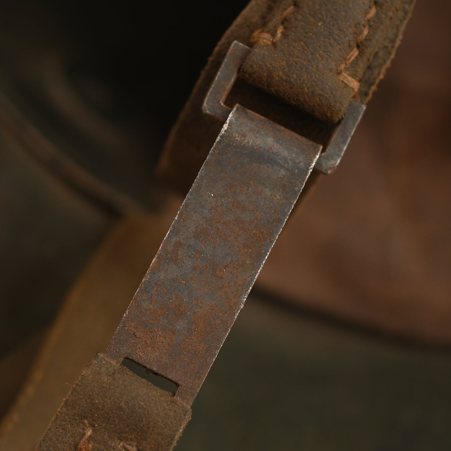 GERMAN WWI M.18 CAMOUFLAGE HELMET