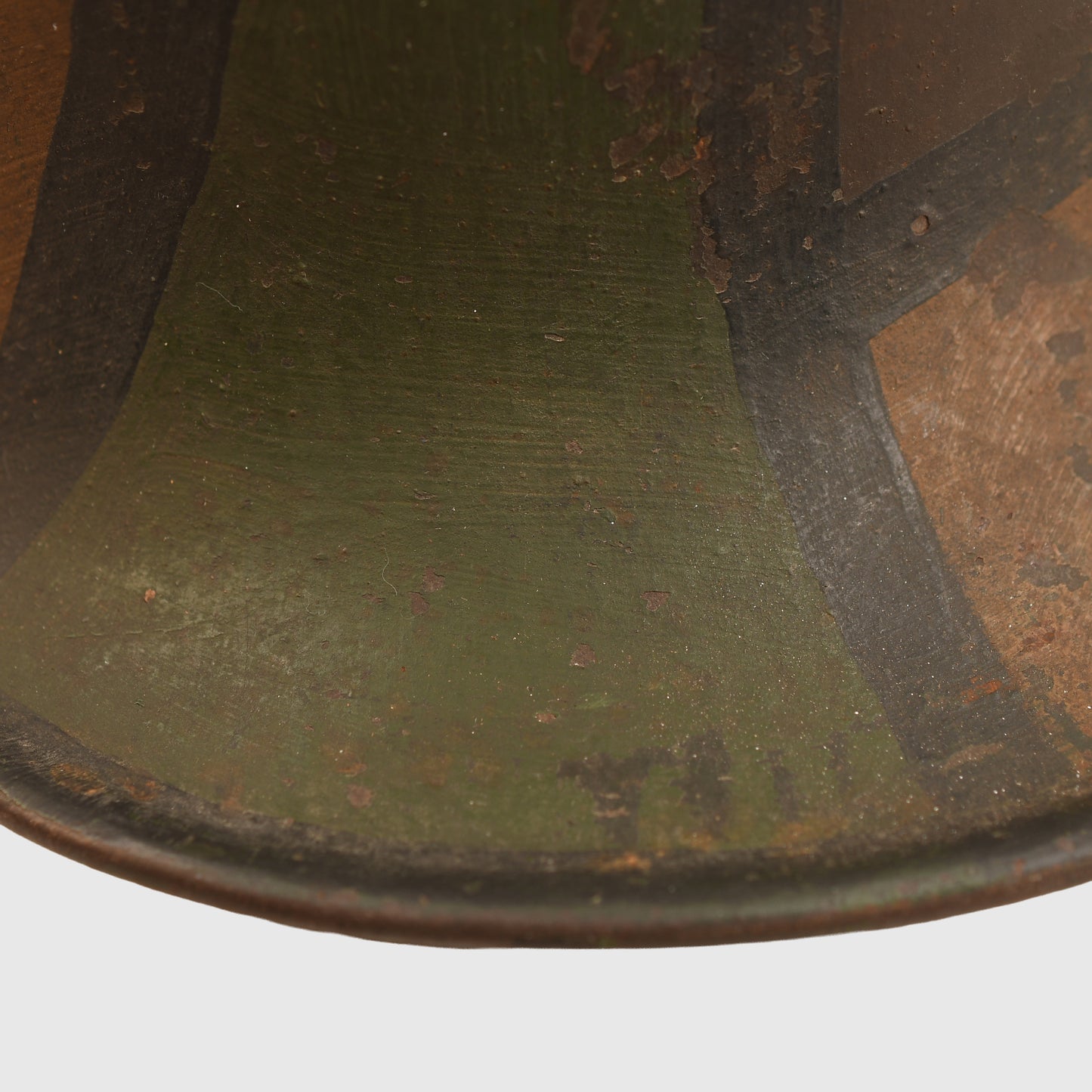 GERMAN WWI M.18 CAMOUFLAGE HELMET