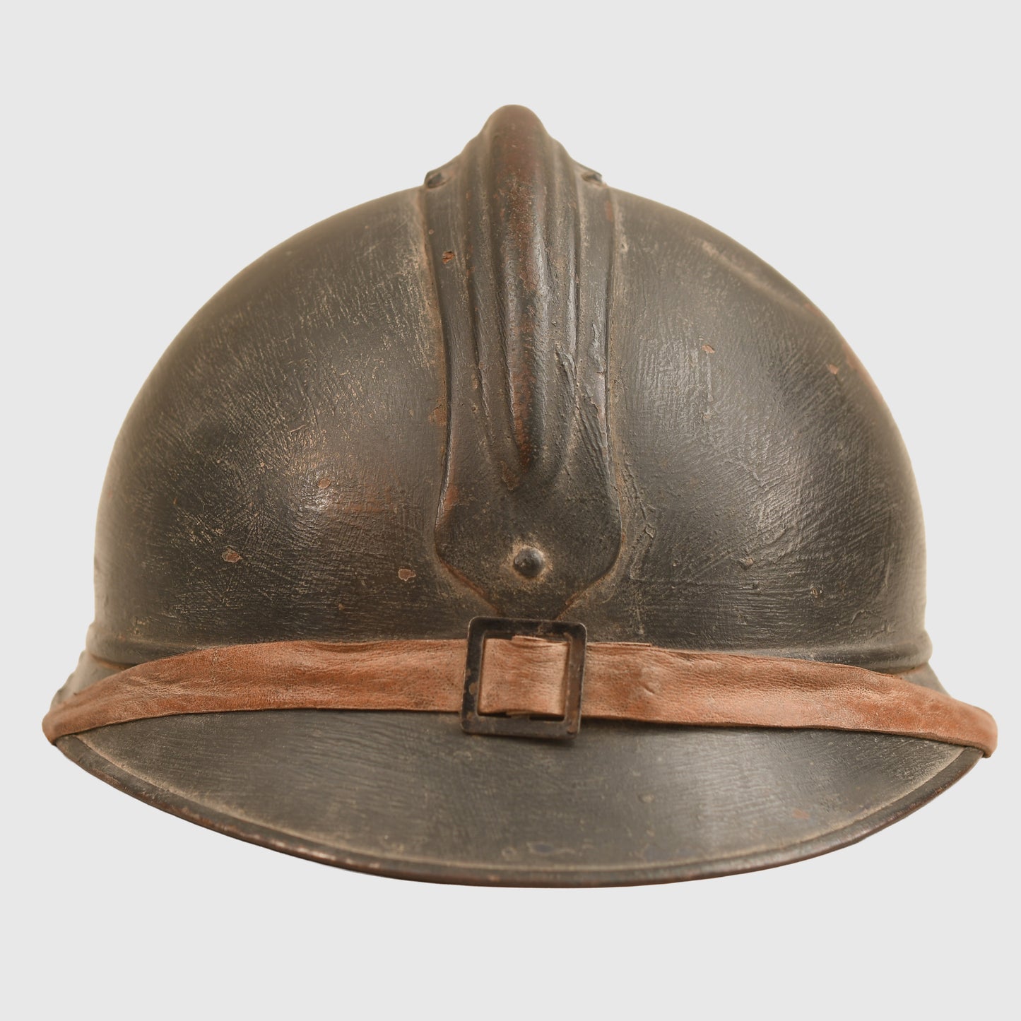 FRENCH WWI TANKERS HELMET KNOWN AS THE CHAR DU COMBAT